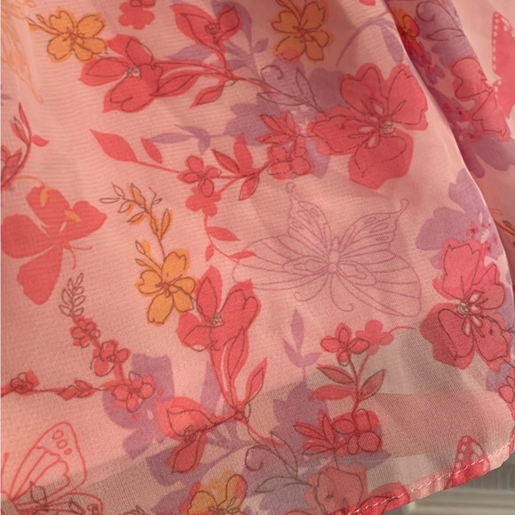 Girls floral sundress. Used condition. Size 4t Cherokee brand. Great condition. - Picture 4 of 5